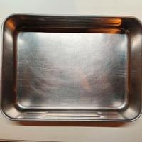 Teglia Forno Acciaio Inox con Manici