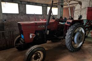 FIAT 540, 2rm, tettuccio, set ruote aggiuntivo