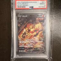 Carte Pokemon Flareon V 073 Psa 10