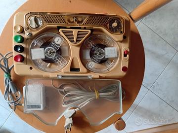 Registratore a bobine vintage marca Geloso anni 60