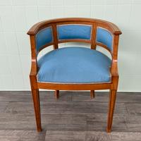 Antica poltroncina a pozzetto Italiana Anni 30