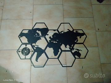 mappa mondo