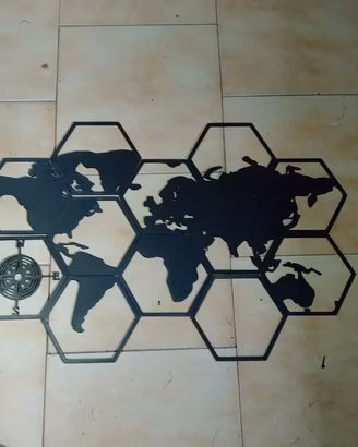 mappa mondo
