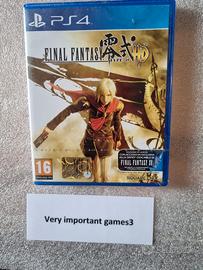 7586N-Final Fantasy Type-0 HD Sony PS4 NUOVO Ogget