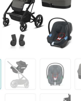 Trio cybex balios s Gold lux