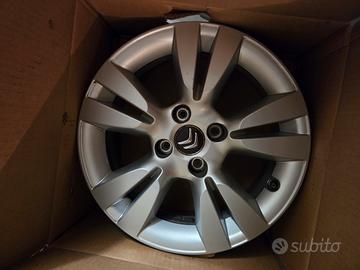 Cerchi in lega Citroen da 16 originali