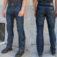 Pantalone jeans moto leggero protezioni ginocchia