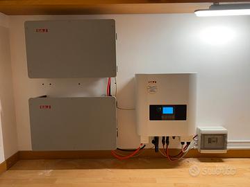 Solare fotovoltaico e batterie