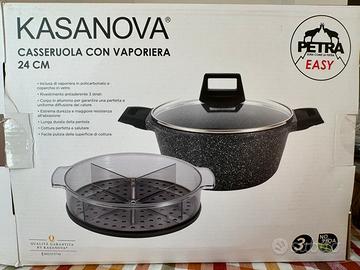 Casseruola con Vaporiera