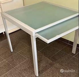 Tavolo Cucina Allungabile Bianco
