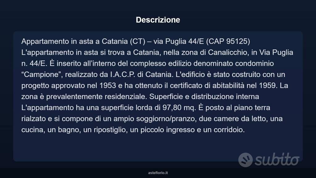 Appartamento – Catania, Canalicchio, Picanello-Ognina-Barriera-Canalicchio - Vista 5