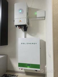 10kw fotovoltaico kit 6kw impianto accumulo litio