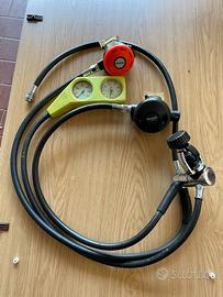 Scuba Octopus con manometro profondimetro