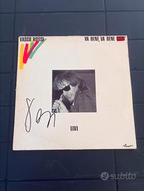 Vinile Vasco Rossi originale autografato