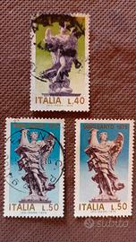 Lotto 3 francobolli (serie "Anno Santo 1975")