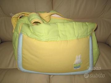 Borsa con telo fasciatoio baby più