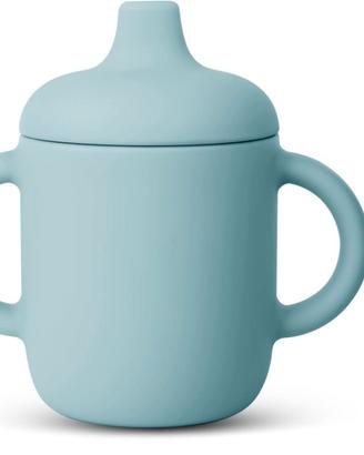 Coppia Bicchiere Tazza Bambini Silicone con Manici