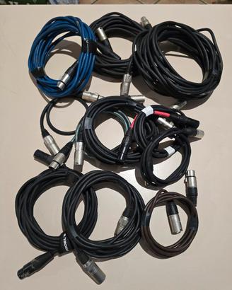 cavi audio vario tipo jack canon speakon