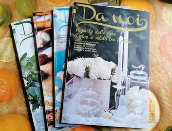 4 Riviste con ricette di cucina "Da Noi" NUOVE