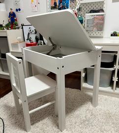 tavolo e sedia per bambini