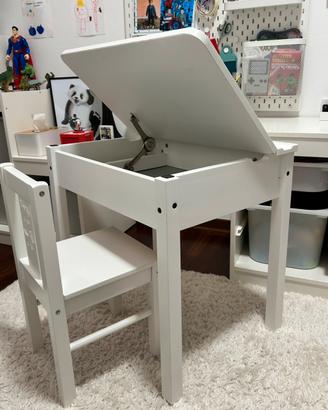 tavolo e sedia per bambini