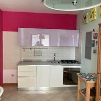 Cucina LUBE con lavello e rubinetto FRANKE