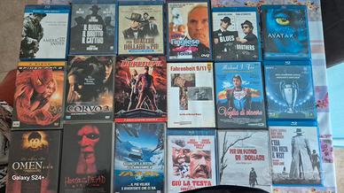 DVD e Bluray vario genere 35 pezzi
