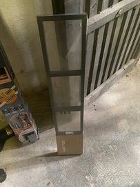 Ikea Lerberg scaffale nero