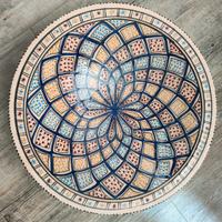 piatto grande in ceramica stile etnico marocchino
