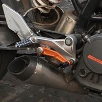 Scarico ktm duke 125/390