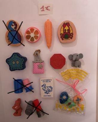 Gomme da cancellare vintage