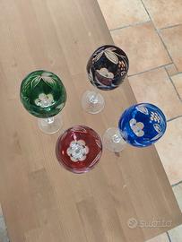 Calici vetro murano