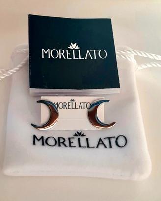 Morellato orecchini acciaio mezzaluna