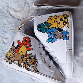 Scarpine personalizzate Pokemòn 