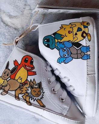 Scarpine personalizzate Pokemòn 