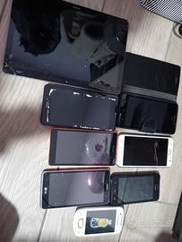 vecchi cellulari e tablet 