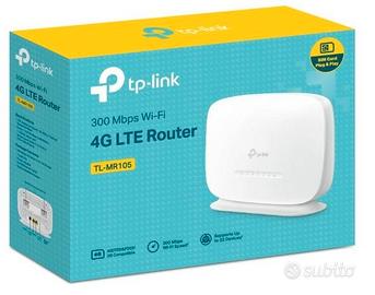 Router TP-Link TL-MR105 4G LTE WiFi N300Mbps