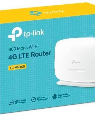 Router TP-Link TL-MR105 4G LTE WiFi N300Mbps