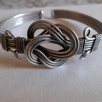 Bracciale vintage con nodo celtico