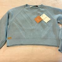 Maglioncino celeste cropped Blazer Bar S - NUOVO