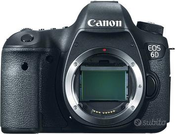 CANON 6D CON OBIETTIVI - SOLO IN BLOCCO