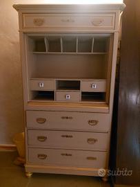 cassettiera riverniciata