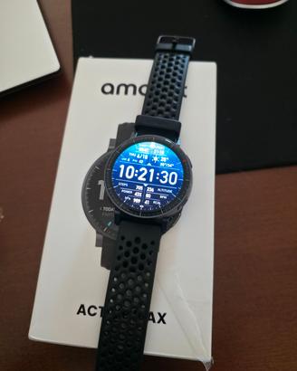 amazfit  active max black 