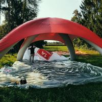 Tenda gonfiabile multiuso