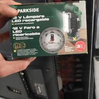 parkside Faro a led ricaricabile 12V