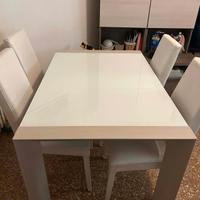 tavolo modello wood mondo conven+4 sedie