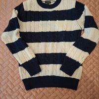 maglione misto lana bambino tg 10 anni Piombo
