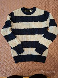 maglione misto lana bambino tg 10 anni Piombo