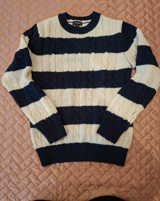 maglione misto lana bambino tg 10 anni Piombo