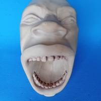 Scultura Testa Urlo Dank Nox vintage